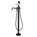 Kingston Brass English Country Freestanding Tub Faucet with Hand Shower - KS7138ABL