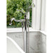 Kingston Brass English Country Freestanding Tub Faucet with Hand Shower - KS7138ABL