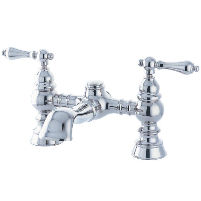 Kingston Brass Heritage 7-Inch Deck Mount Tub Faucet - CC1131T1