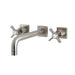 Kingston Brass Millennium Wall Mount Tub Faucet - KS6020ZX