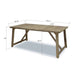 Midtown Concept Klarion Teak Table & Fortuna Arm Chairs - KLARION_6FORT