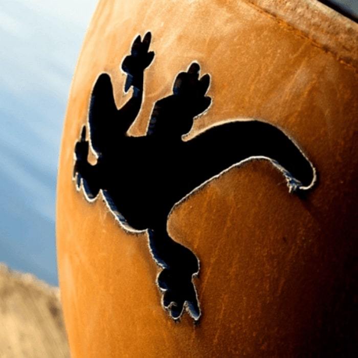 Kokopelli 36" Steel Fire Pit by Fire Pit Art