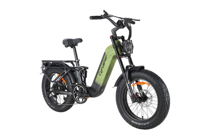 Cyrusher Kommoda Ebike 2025 New. Step-through electric bike. 68 miles electric bicycle. - US-KMDA3.0-PR-2025