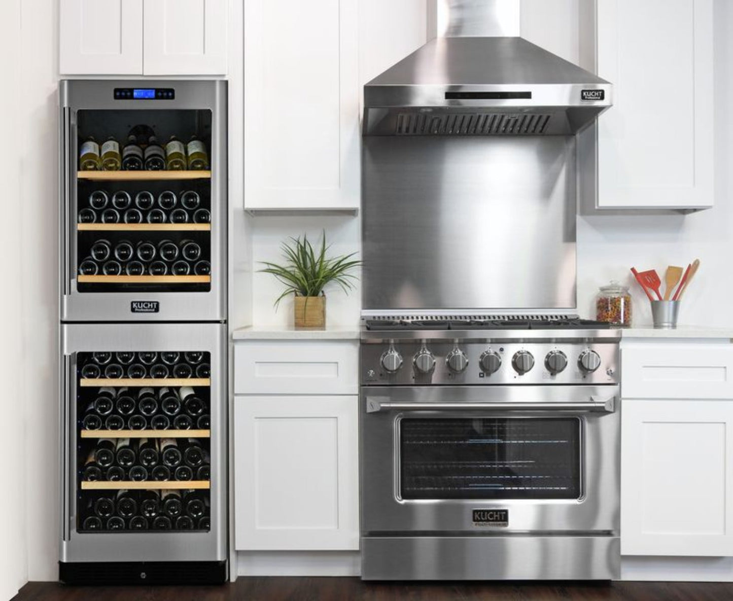 GREE Kucht 36 Inch Professional KNG Series Liquid Propane Gas Stainless Steel Range with Silver Oven Door - KNG361/LP-S