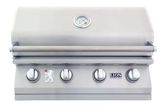 Lion L60000 32 Inch Natural Gas Grill - No Lights or Rotisserie - 65623