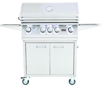 Lion L75000 32 Inch Premium Natural Gas Grill On Cart - 53621-NG