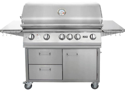 Lion Grills 90000 40 Inch Premium Natural Gas Grill On Cart - L963872-NG