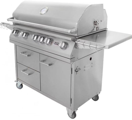 Lion Grills 90000 40 Inch Premium Natural Gas Grill On Cart - L963872-NG