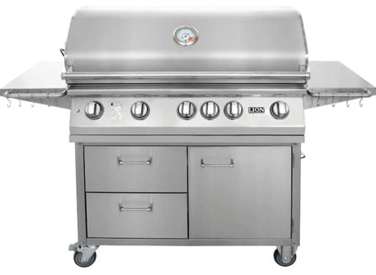 Lion 90000 40 Inch Premium Natural Gas Grill On Cart - L963872-NG