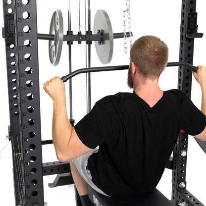 Bells Of Steel Lat Pulldown & Low Row Rack Attachment - Hydra & Manticore - 72-LA-RA-HDR-SET