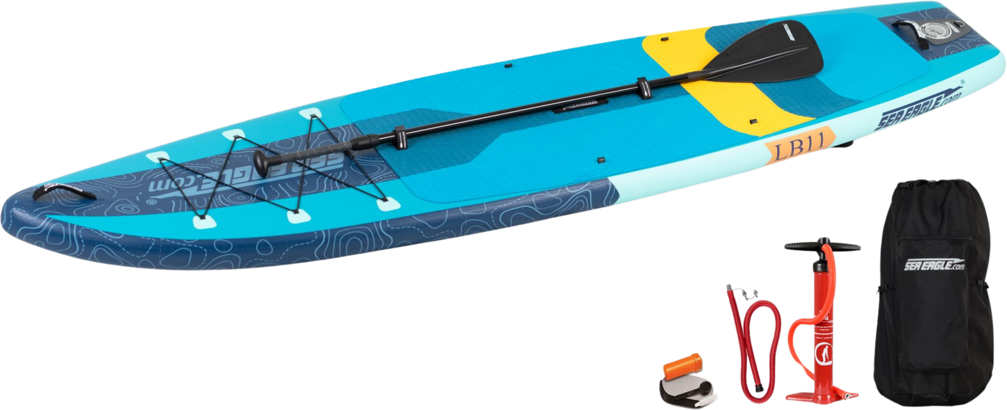 Sea Eagle LB11K_ST LongBoard 11 Inflatable Board Start Up Package New - LB11K_ST