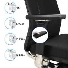 Lanbo Ergonomic Office Chair - LBZM9008BK