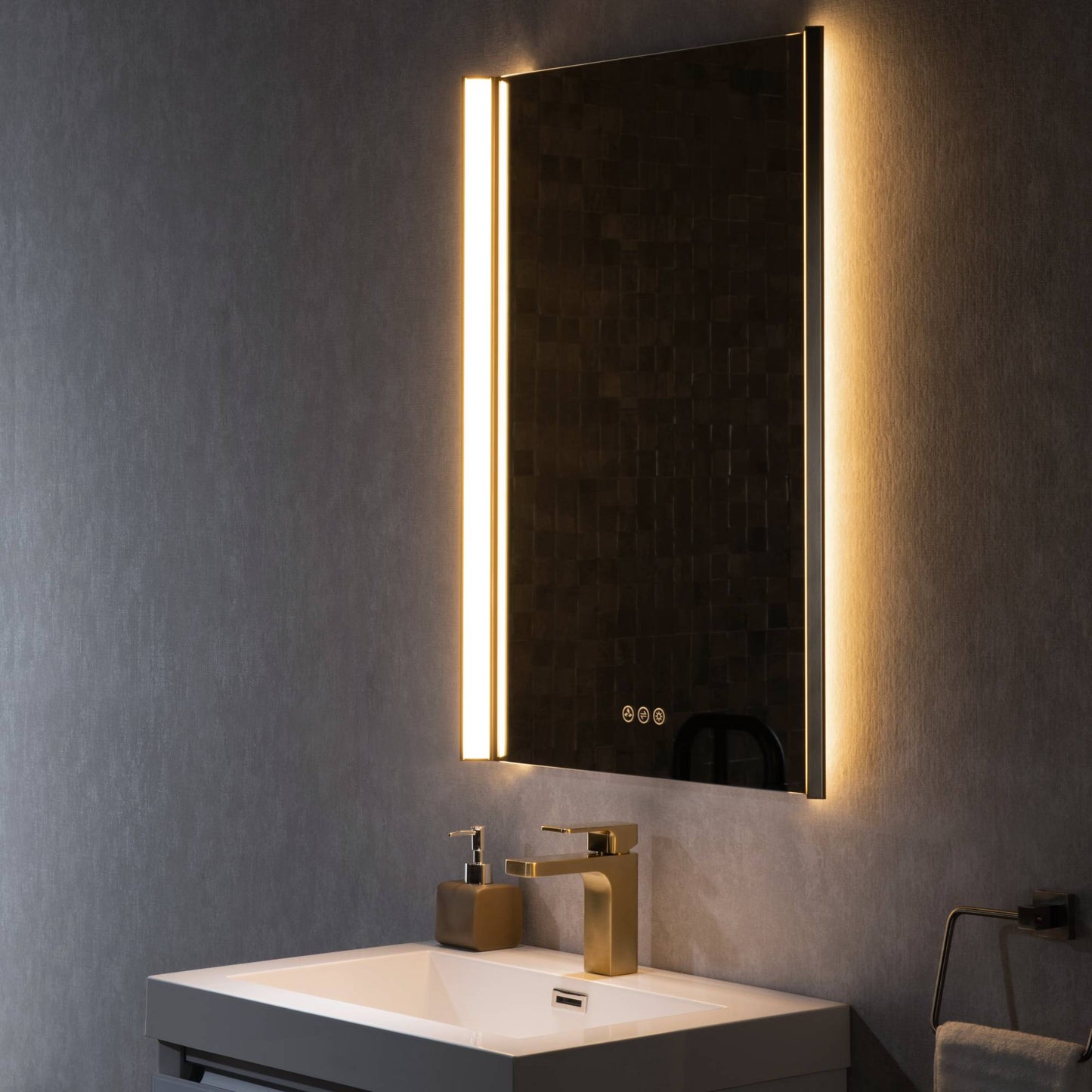 Blossom Binary 24″ LED Mirror - LED M5 2432 CH