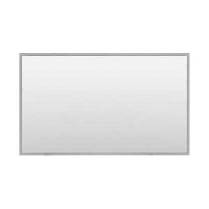 Arpella - Romano 60x36 Perimeter Lighted Mirror with Dimmer and Defogger, Wall Switch Direct - LEDPLM6036