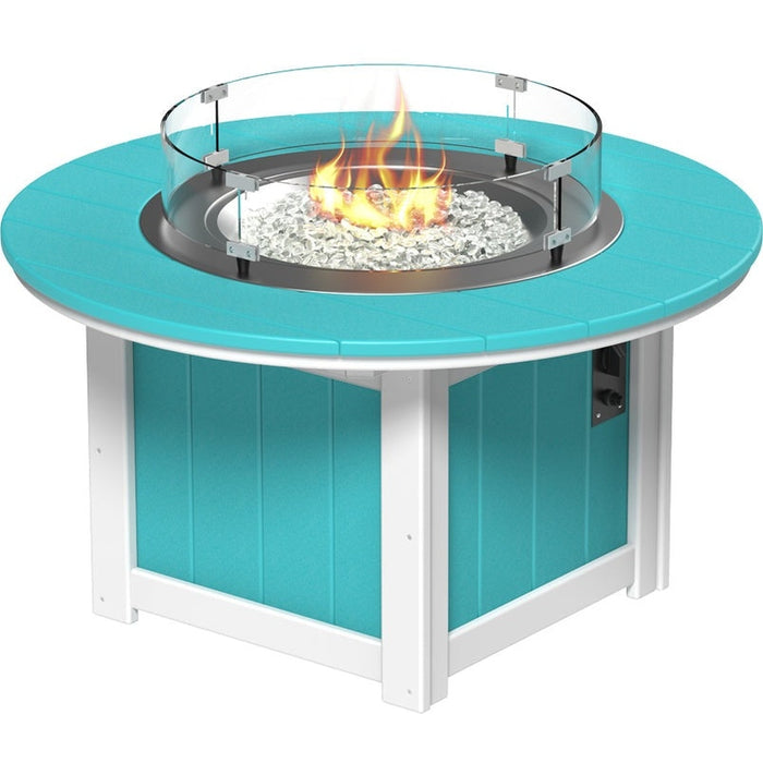 LuxCraft Lumin Fire Pit 46″ Round - LFP46RCHB