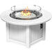 LuxCraft Lumin Fire Pit 46″ Round - LFP46RCHB