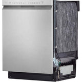 LG 24 in. Front Control Dishwasher with QuadWash in Stainless Steel (LDFN4542S)
