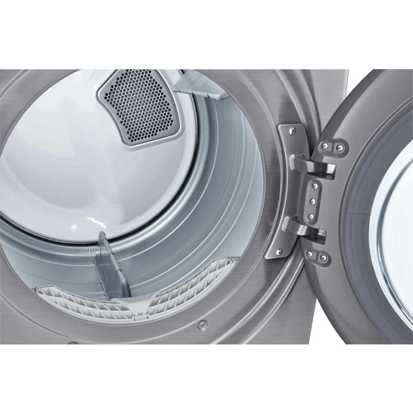 LG 27 In. 7.4-Cu. Ft. Front Load Electric Dryer with Built-In Intelligence in Graphite Steel (DLE3600V)