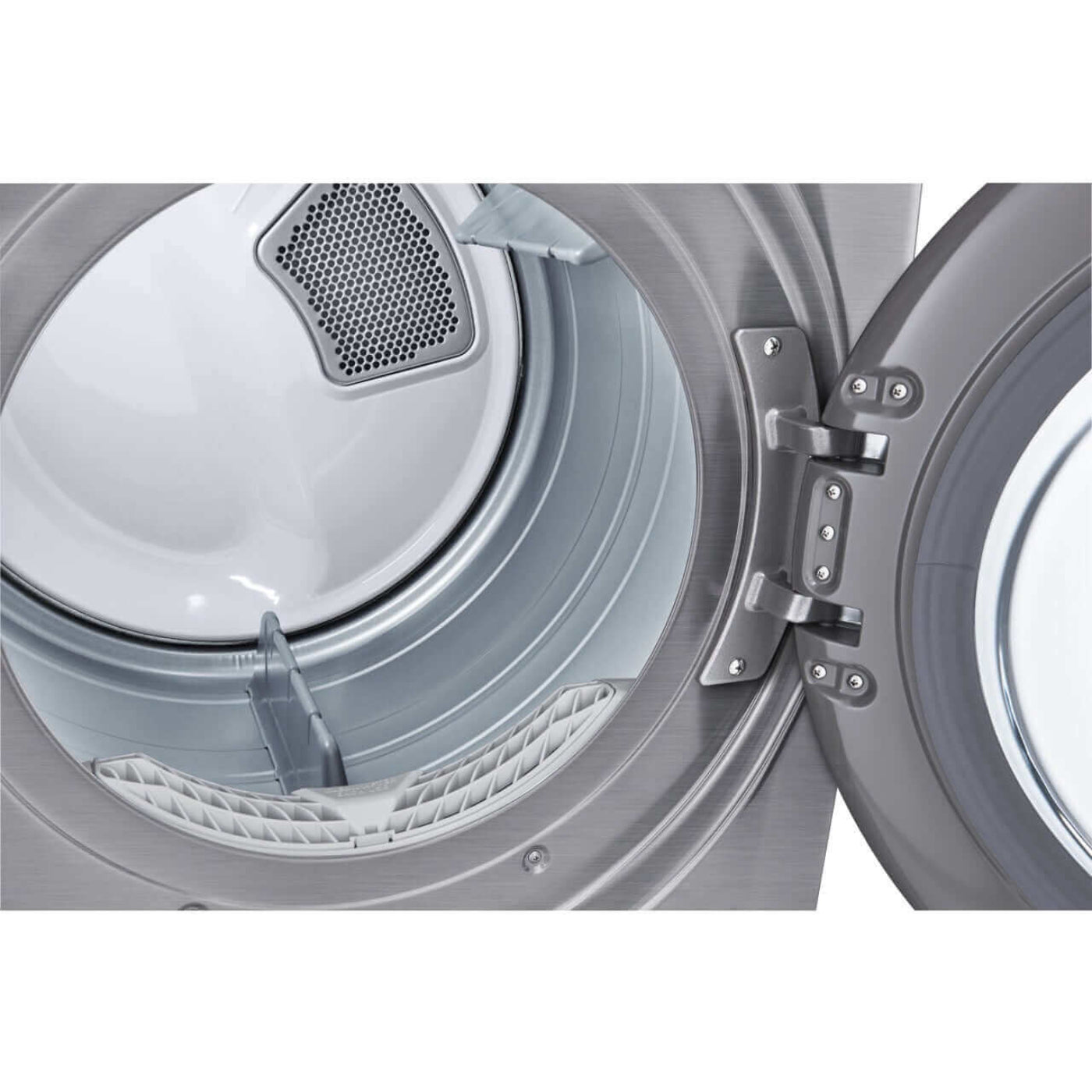 LG 27 In. 7.4-Cu. Ft. Front Load Electric Dryer with Built-In Intelligence in Graphite Steel (DLE3600V)