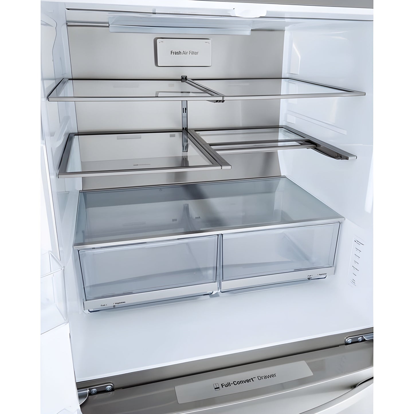LG 36 in. 4-Door French Door Refrigerator in Stainless Steel 30 Cu. Ft. (LRMDS3006S)
