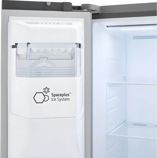 LG 36 in. Side-by-Side Refrigerator in Stainless Steel 27 Cu. Ft. (LRSXS2706S)