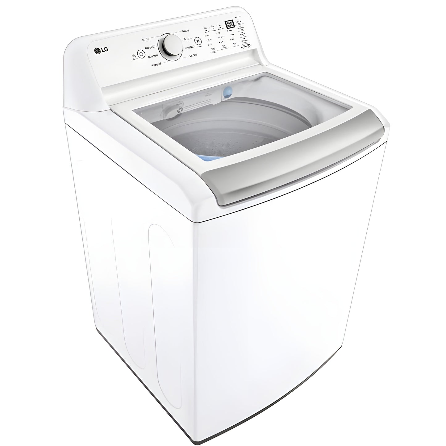 LG 4.8-Cu. Ft. Mega Capacity Top Load Washer with 4-Way Agitator and TurboDrum Technology (WT7155CW)