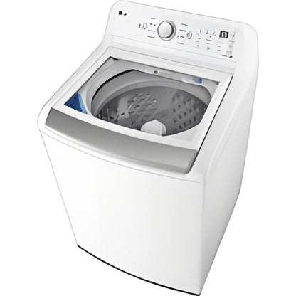 LG 4.8-Cu. Ft. Mega Capacity Top Load Washer with 4-Way Agitator and TurboDrum Technology (WT7155CW)
