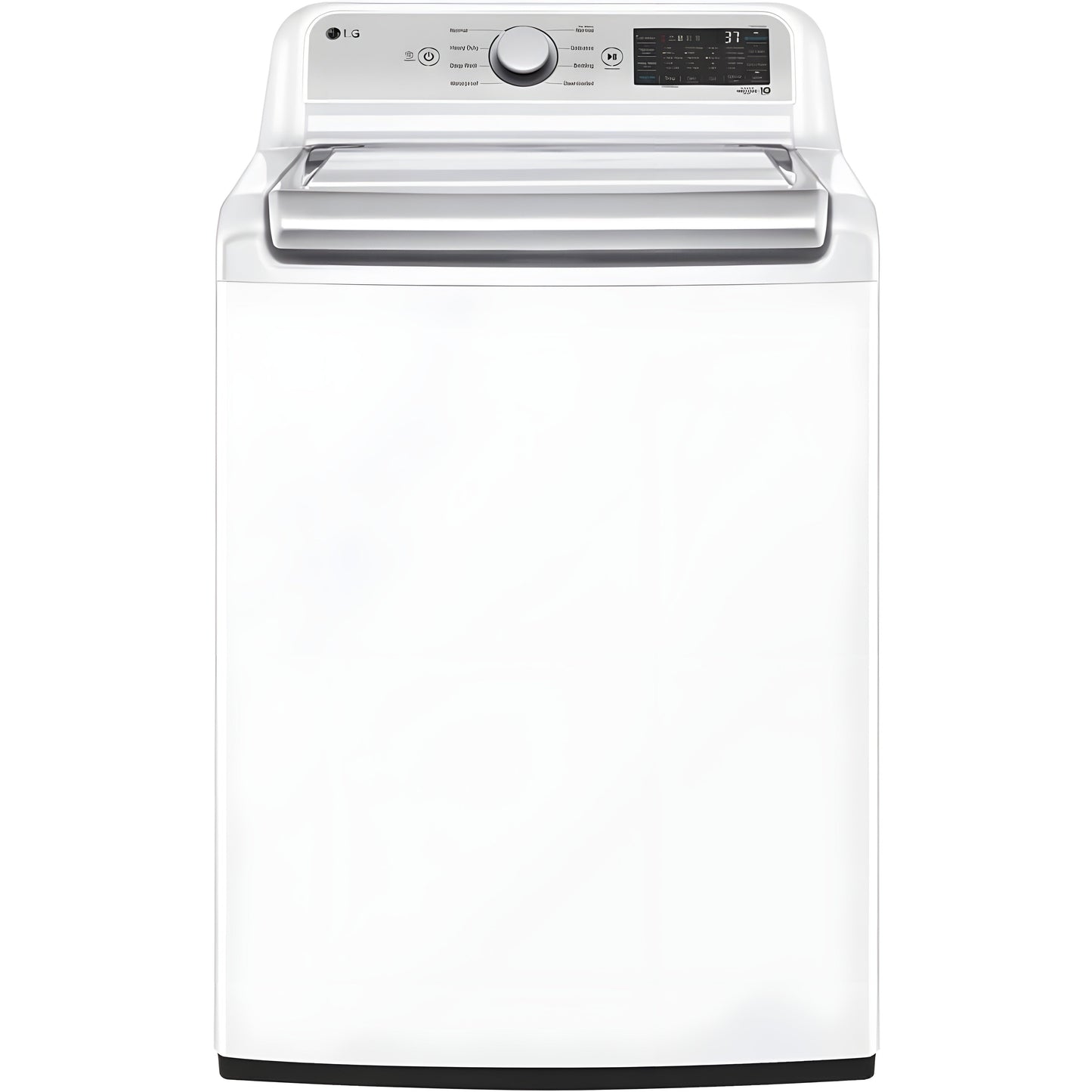 LG 5.3-Cu. Ft. Mega Capacity Smart wi-fi Enabled Top Load Washer with 4-Way Agitator and TurboWash3D Technology (WT7405CW)