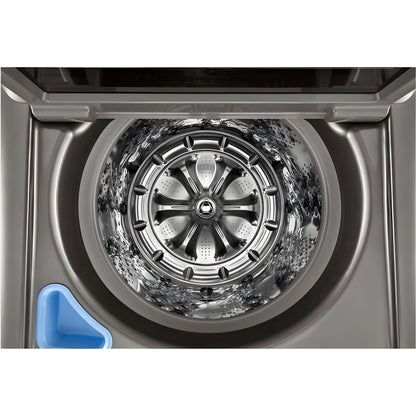 LG 5.5-Cu. Ft. Mega Capacity Smart wi-fi Enabled Top Load Washer with TurboWash3D Technology in Graphite Steel (WT7400CV)