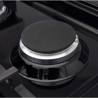 LG 30 in. 5.8-Cu. Ft. Gas Convection Smart Range with AirFry, Black Stainless Steel (LRGL5823D)