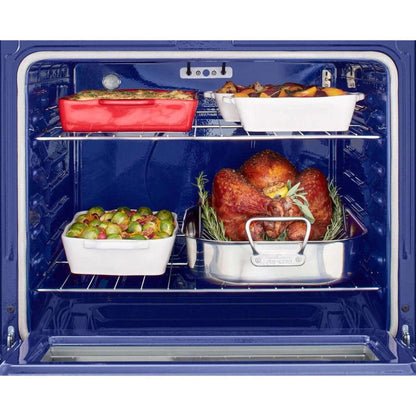LG 30 in. 6.3-Cu. Ft. Electric Smart Range with EasyClean, Stainless Steel (LREL6321S)