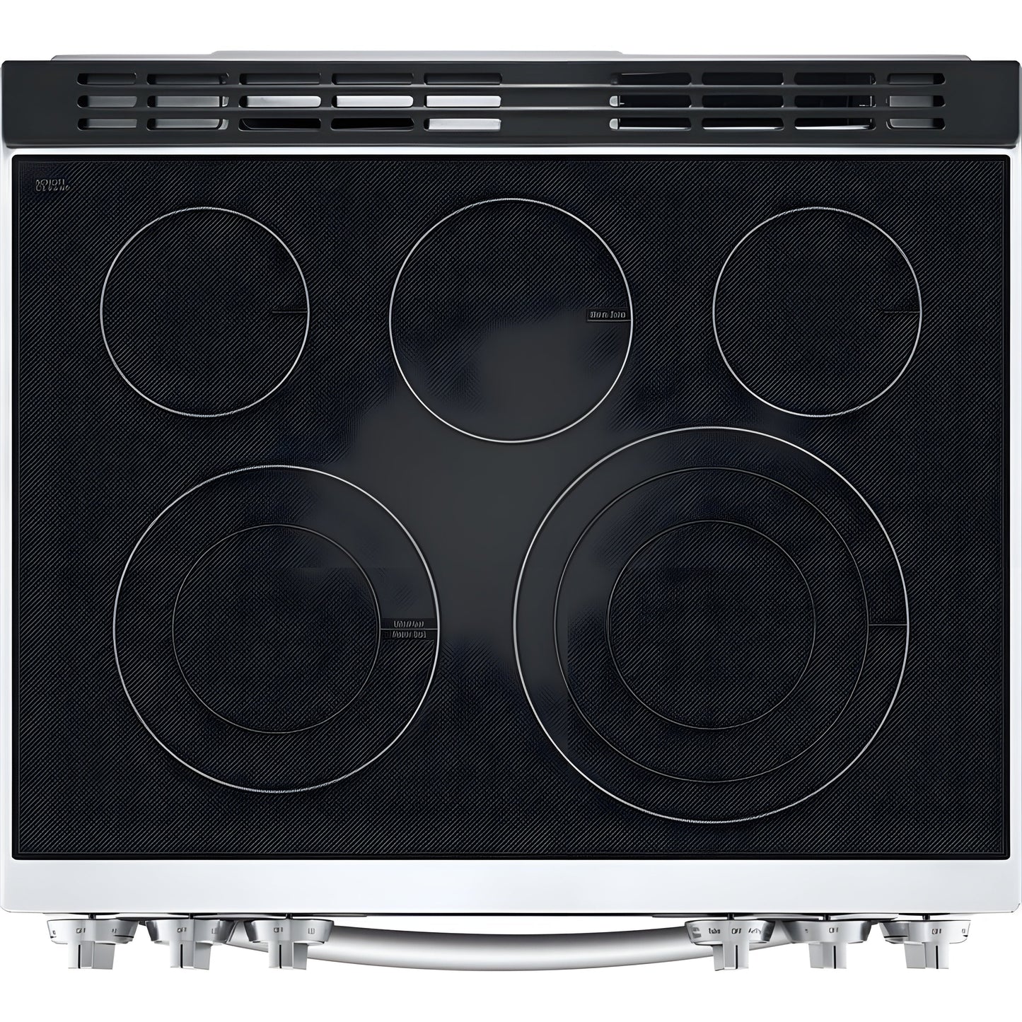 LG 30 in. 6.3-Cu. Ft. Smart Wi-Fi Enabled ProBake Convection InstaView Electric Slide-in Range with Air Fry, Stainless Steel (LSEL6335F)