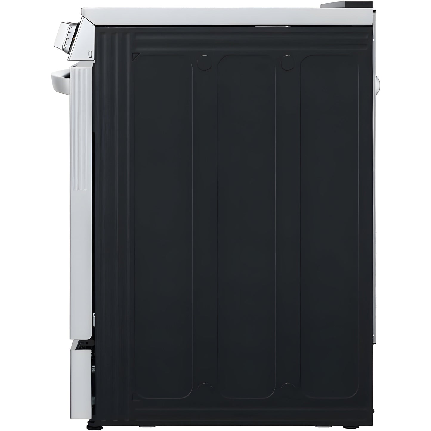 LG 30 in. 6.3-Cu. Ft. Smart Wi-Fi Enabled ProBake Convection InstaView Electric Slide-in Range with Air Fry, Stainless Steel (LSEL6335F)