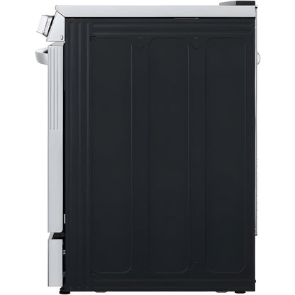 LG 30 in. 6.3-Cu. Ft. Smart Wi-Fi Enabled ProBake Convection InstaView Electric Slide-in Range with Air Fry, Stainless Steel (LSEL6335F)