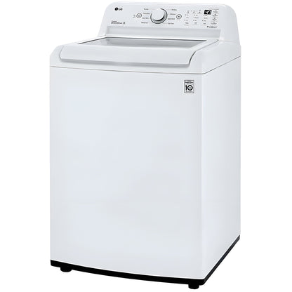 LG 4.3 cu. ft. Ultra Large Capacity Top Load Washer with 4-Way Agitator and TurboDrum Technology (WT7005CW)