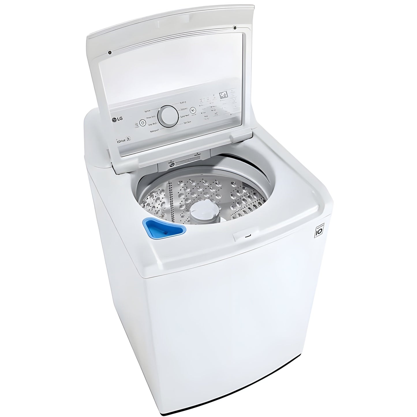 LG 4.3 cu. ft. Ultra Large Capacity Top Load Washer with 4-Way Agitator and TurboDrum Technology (WT7005CW)
