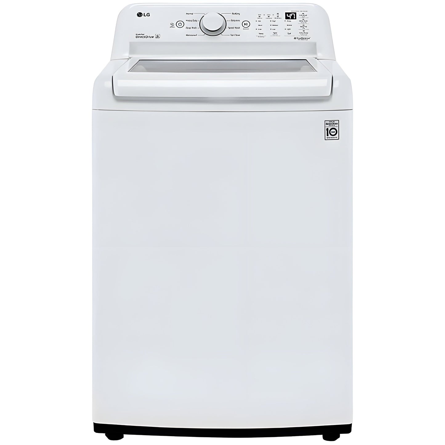 LG 4.3 cu. ft. Ultra Large Capacity Top Load Washer with 4-Way Agitator and TurboDrum Technology (WT7005CW)