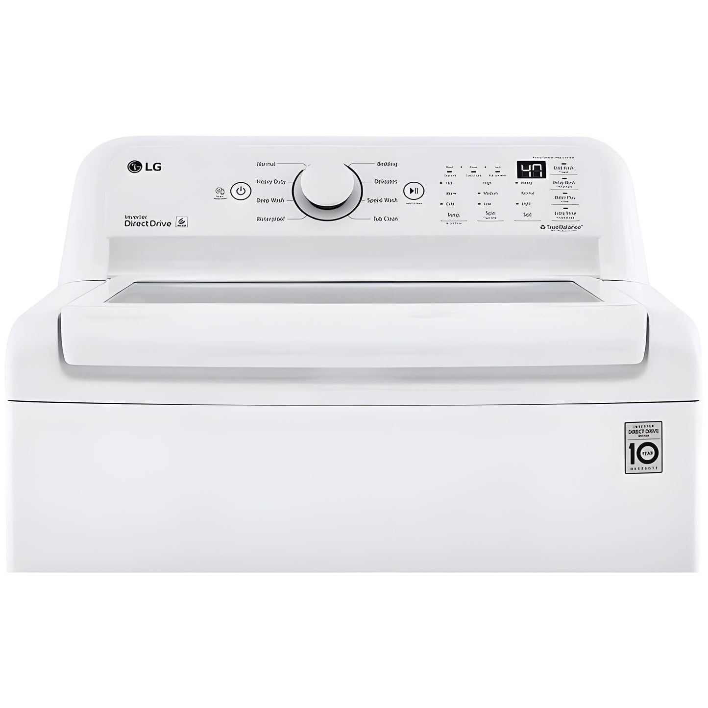 LG 4.5-Cu. Ft. Ultra Large Capacity Top Load Washer with TurboDrum Technology (WT7000CW)