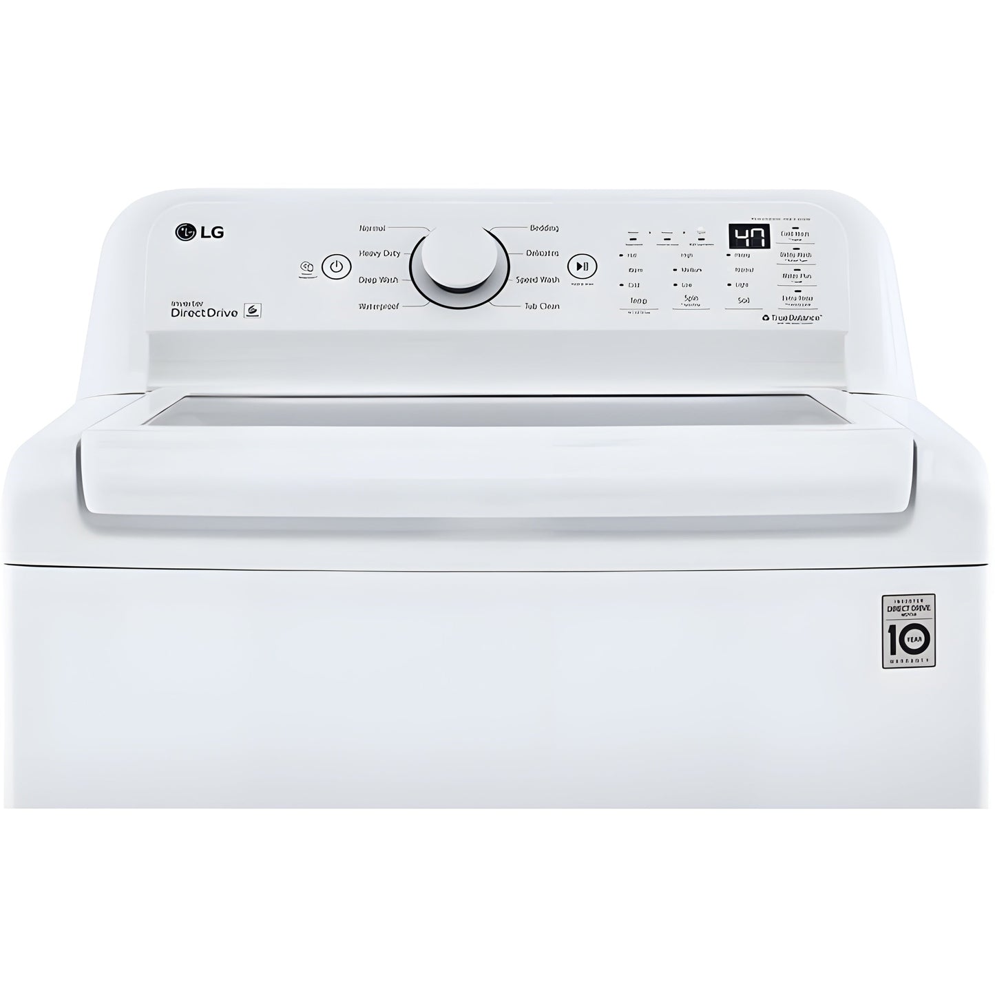 LG 4.5-Cu. Ft. Ultra Large Capacity Top Load Washer with TurboDrum Technology (WT7000CW)
