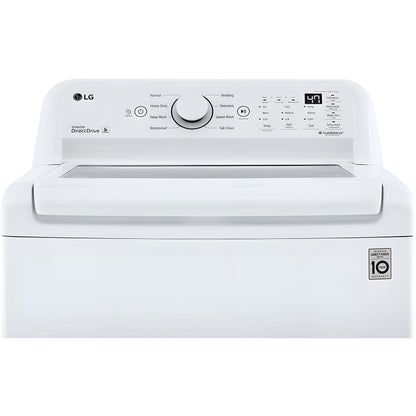 LG 4.5-Cu. Ft. Ultra Large Capacity Top Load Washer with TurboDrum Technology (WT7000CW)
