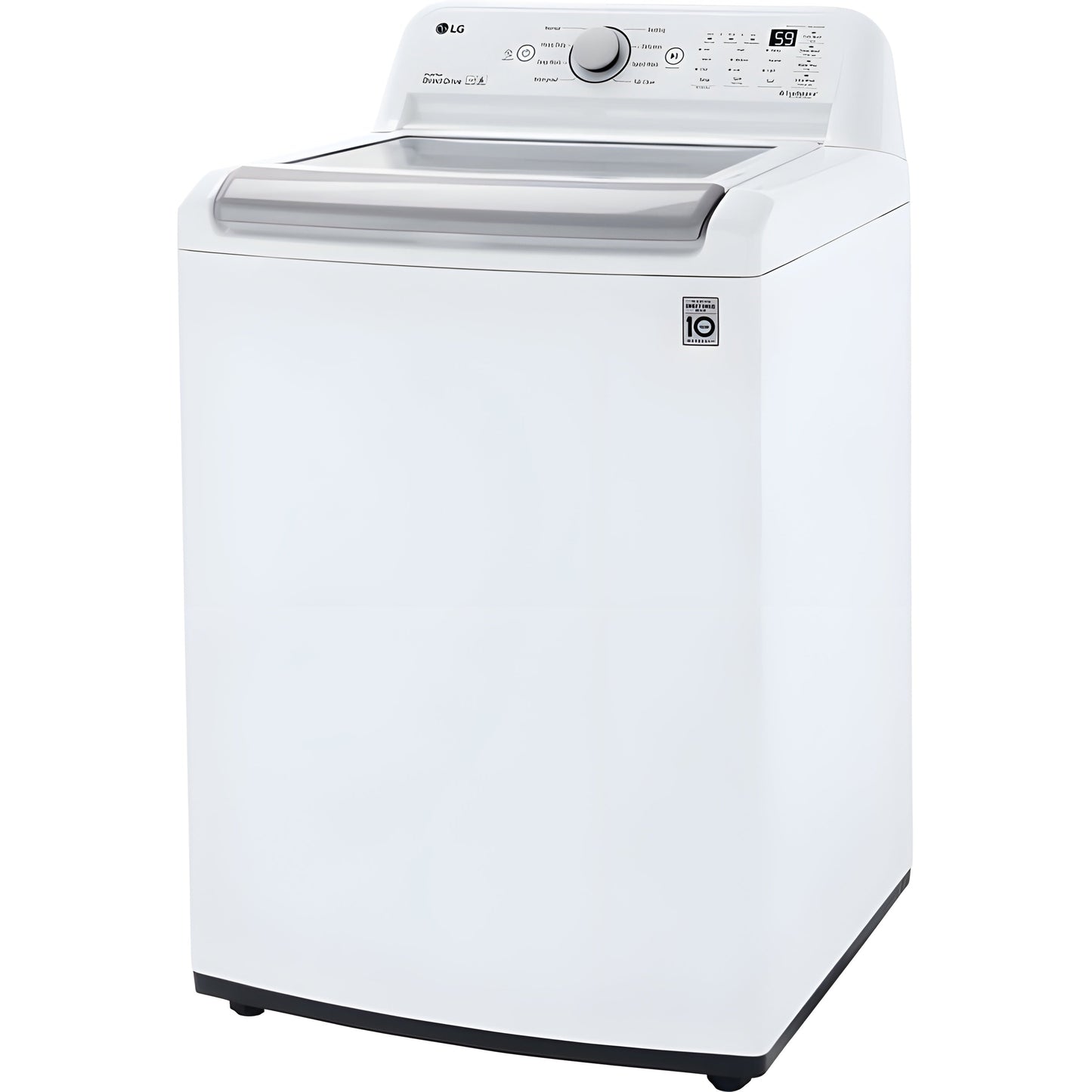 LG 5.0-Cu. Ft. Mega Capacity Top Load Washer with TurboDrum Technology (WT7150CW)