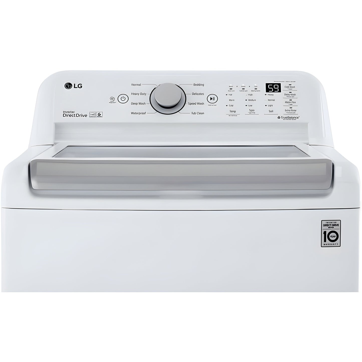 LG 5.0-Cu. Ft. Mega Capacity Top Load Washer with TurboDrum Technology (WT7150CW)