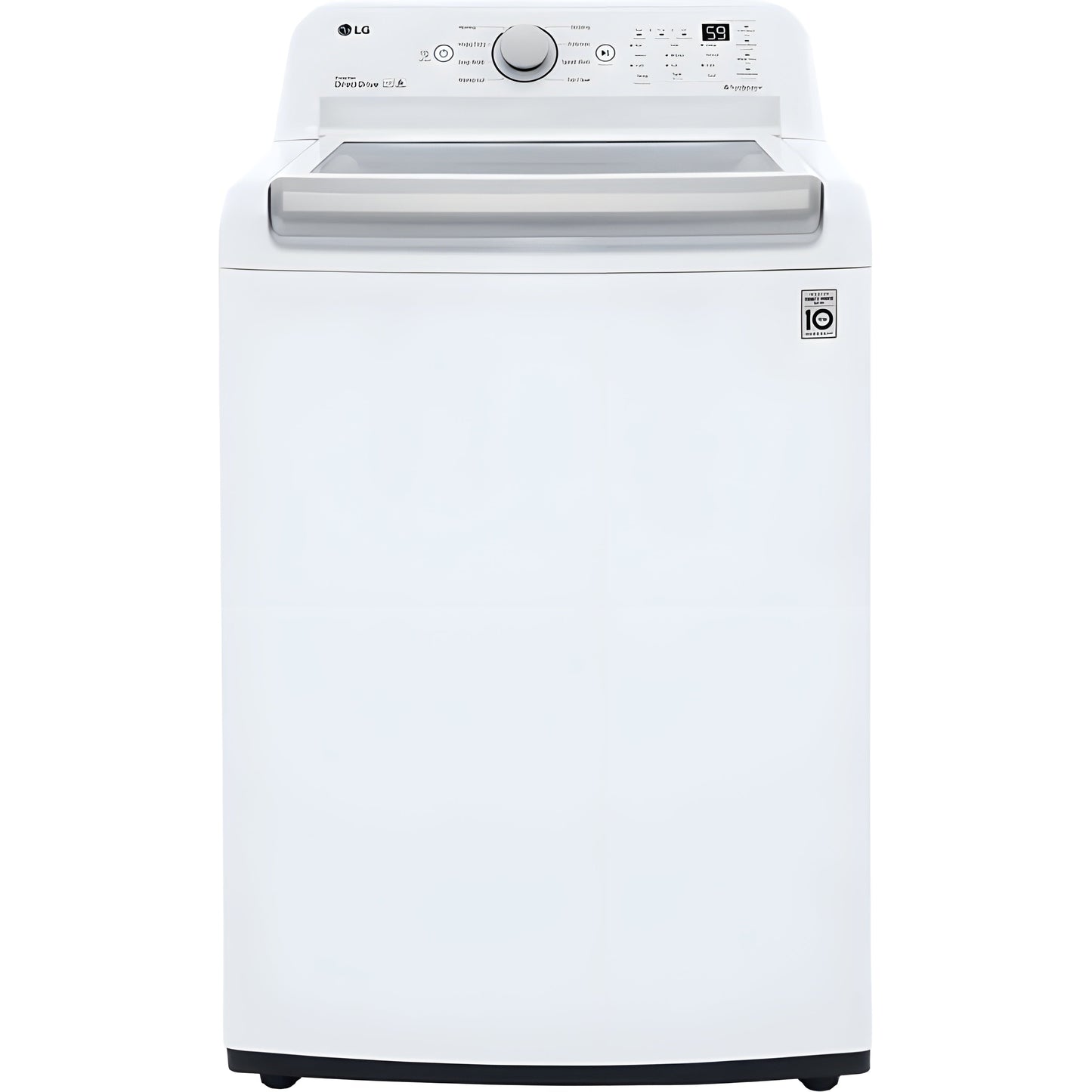 LG 5.0-Cu. Ft. Mega Capacity Top Load Washer with TurboDrum Technology (WT7150CW)