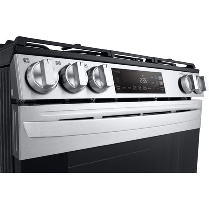 LG 30 in. 5.8-Cu Ft. Smart Wi-Fi Enabled Gas Slide-in Range with EasyClean (LSGL5831F)