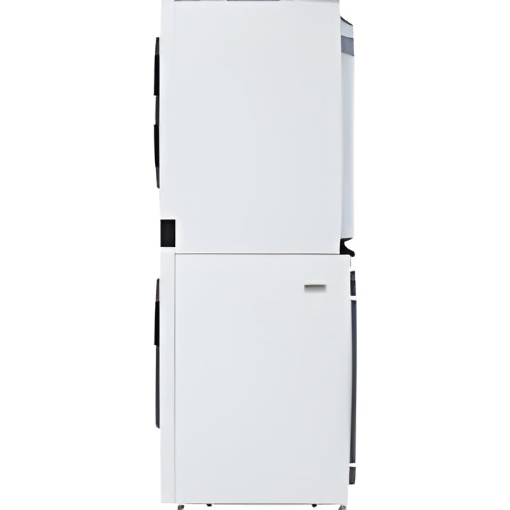 LG Single Unit Electric WashTower with Center Control In White (WKEX200HWA)