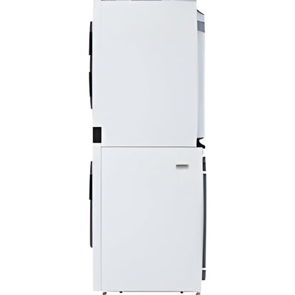 LG Single Unit Electric WashTower with Center Control In White (WKEX200HWA)