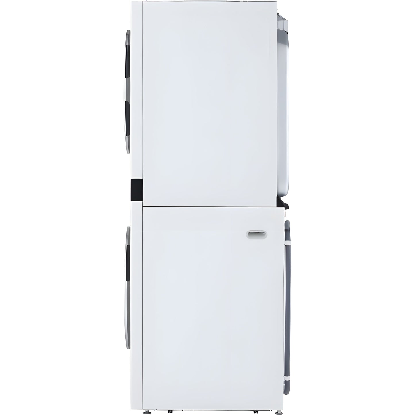 LG Single Unit Gas WashTower with Center Control in White (WKGX201HWA)