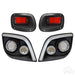 RedHawk BYO LED Light Kit w/ RGBW LED Running Light, E-Z-Go Express Deluxe, Pedal Mount - LGT-402LT3B1