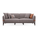 Enza Home US Linz 3 Seater Sofa Bed - 2118 - K2 - 22406 Grey - KS:40109 Tobacco - AR:101 - 1468861