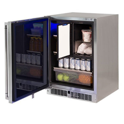 Lynx 24-Inch Refrigerator/Freezer Combo - LM24REFCL/R